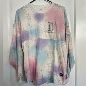 Disneyland 100th Year Anniversary Spirit Jersey Pastel Tie-Dye size S Mickey